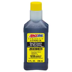 AMSOIL Saber® Pro Syn. 100:1 Mix 2T Olje 8-oz. Flaske - 0,236L Flaske
