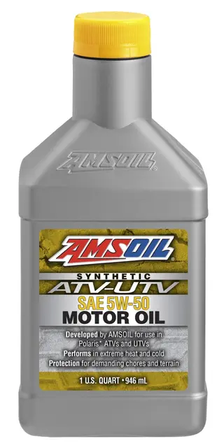 AMSOIL 5W-50 Syn. ATV/UTV Motorolje Quart-0,946L - Anbefalt mange Polaris 