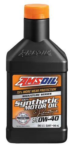 AMSOIL Signature Fullsynt - 0W-40 Finnes i flere varianter