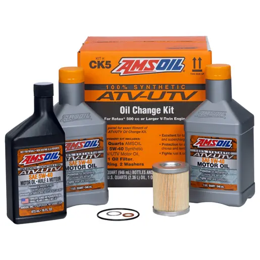 AMSOIL ATV/UTV Olje Change Kit 1 Kit - Kit 
