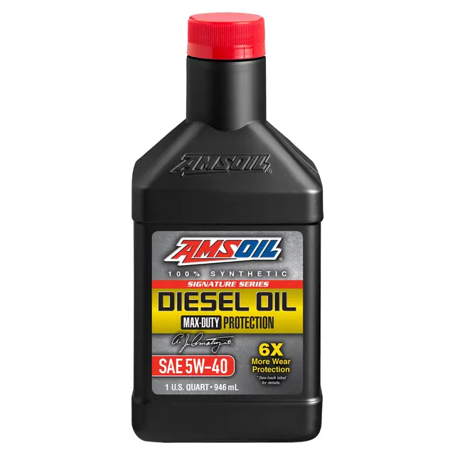 AMSOIL 5W-40 Max-Duty Syn. Dieselolje Finns i flera varianter 