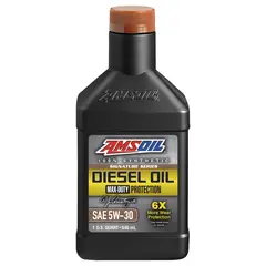 AMSOIL 5W-30 Max-Duty Syn. Dieselolje 2,5 Gallon - 9,46 Liter