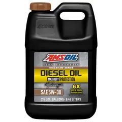 AMSOIL 5W-30 Max-Duty Syn. Dieselolje 2,5 Gallon - 9,46 Liter