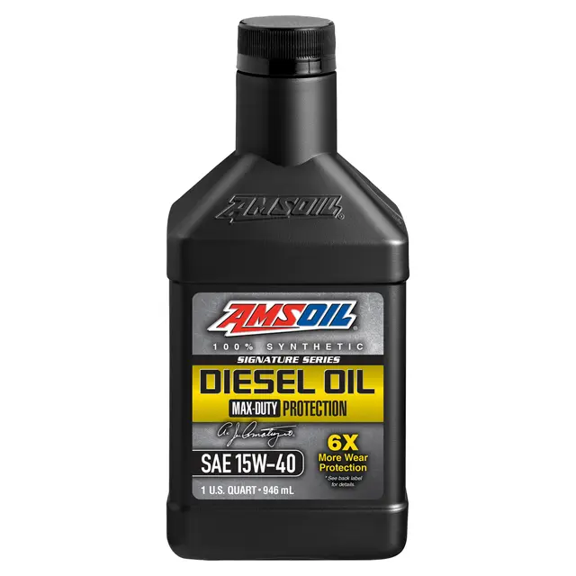 AMSOIL Signature Max-Duty Diesel- 15W-40 Quart - 0,946L 
