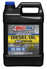 AMSOIL 10W-30 Max-Duty Syn. Dieselolje 1 Gallon Dunk- 3,78L
