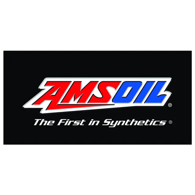 AMSOIL Banner First In 4x8'' Syntetisk, m/festemidler 