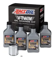AMSOIL V-Twin Olje Change Kit 1 Kit - Kit