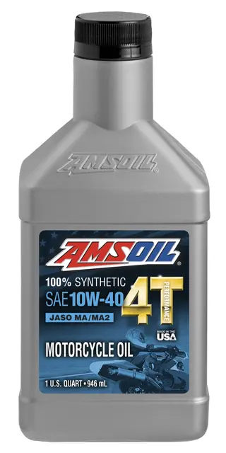 AMSOIL 4T Fullsynt MC - 10W-40 Finnes i flere varianter 