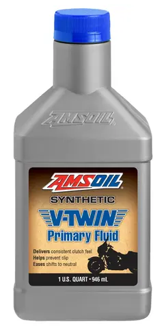 AMSOIL V-Twin Fullsynt MC - Primary Oil Quart - 0,946L - Primærkasse Olje