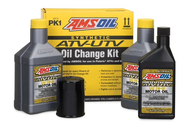 AMSOIL ATV/UTV Olje Change Kit 1 Kit - Kit 