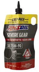 AMSOIL SG® SAE 75W-90 Syn Gearolje - LS Finns i flera varianter