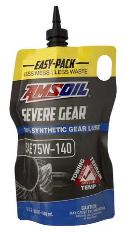 AMSOIL SEVERE GEAR 75W-140 LS GL-5 Finnes i flere varianter