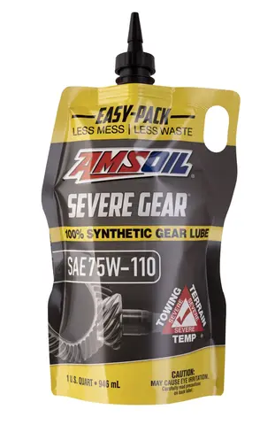AMSOIL SEVERE GEAR 75W-110 LS GL-5 Finnes i flere varianter