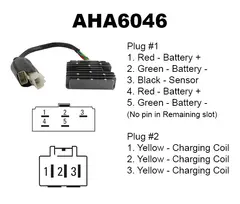 Arrowhead Regulator - Honda CBR XX/VTX CBR1100XX/VTX1800 1999-2008