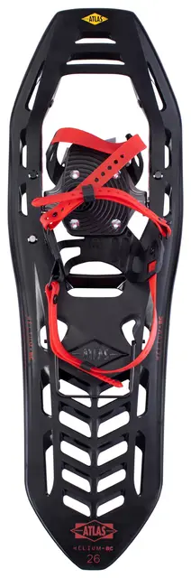 Atlas Truger - Helium BC23 4WD Svart/Rød Størrelse: Unisex 23” 