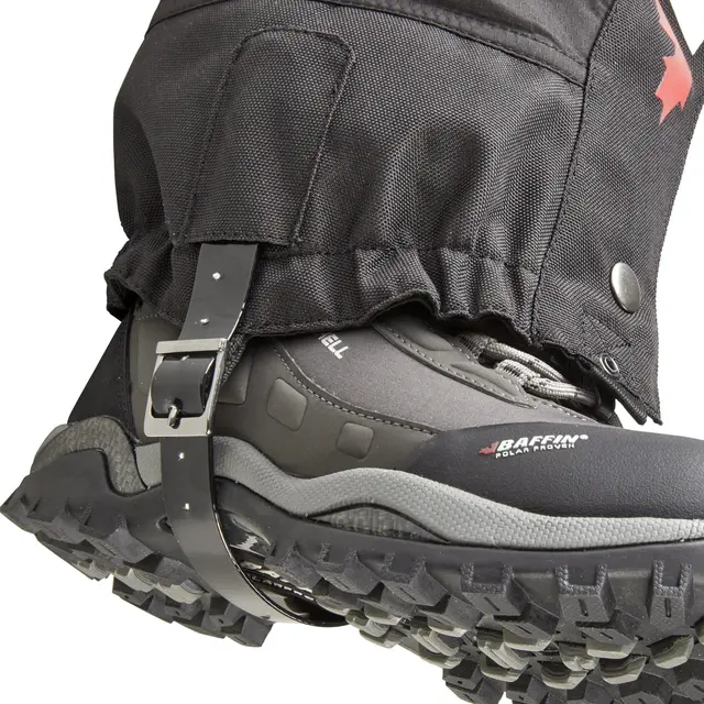 Baffin Gaiters - Sort Kraftige gamasjer for helårsbruk 