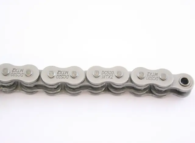 DC Kjede DC52MTX2-118L PL Kraftig og slitesterkt 520 QX-ring kjede 