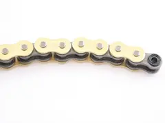 DC Kjede DC520MZX-G-PL-Open Gold Kraftig gullfarget QX-ring kjede