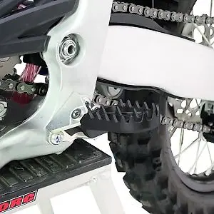 DRC Wide Fotpinner 50/5mm lav - Yamaha YZ/WR250F/450, YZ125/250 '99- 