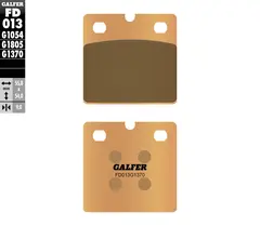 Galfer Bremseklosser, Sinter, Gate