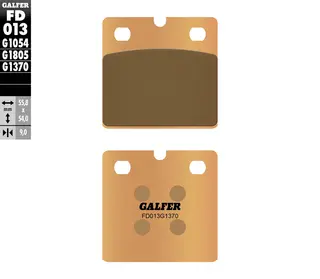 Galfer Bremseklosser, Sinter, Gate