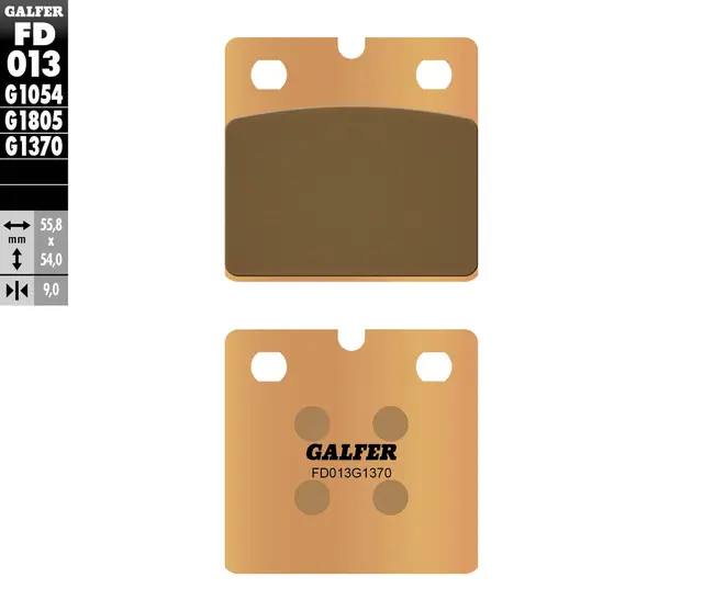 Galfer Bremseklosser, Sinter, Gate 