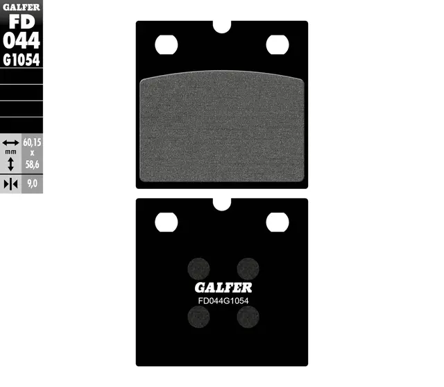 Galfer Bremseklosser, Semi-metall 