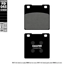 Galfer Bremseklosser, Semi-metall