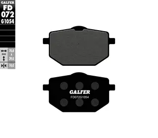 Galfer Bremseklosser, Semi-metall