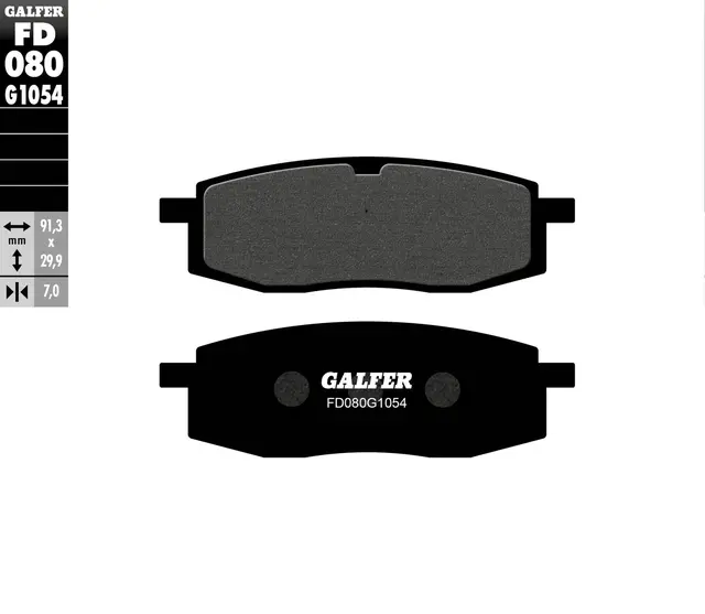 Galfer Bremseklosser, Semi-metall 