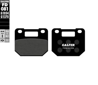 Galfer Bremseklosser, Semi-metall