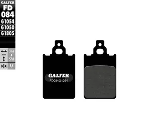 Galfer Bremseklosser, Semi-metall