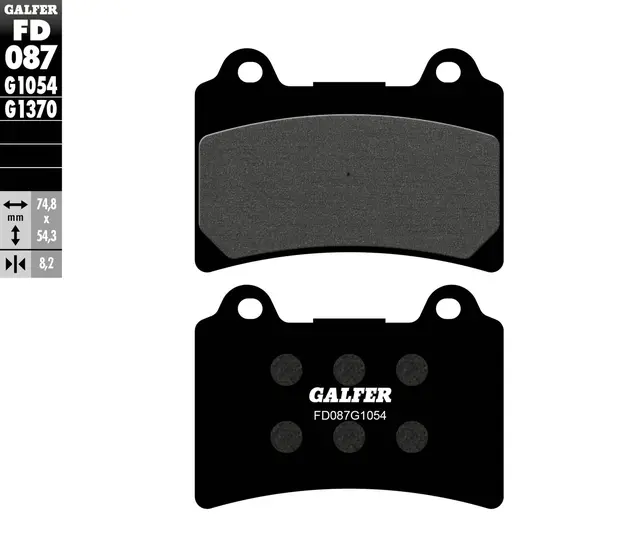 Galfer Bremseklosser, Semi-metall 