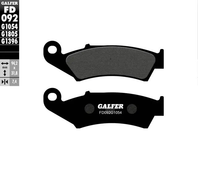 Galfer Bremseklosser, Semi-metall 