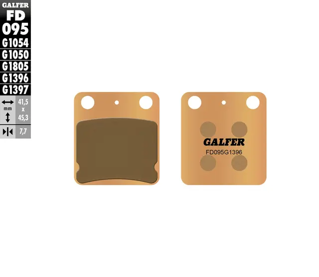Galfer Bremseklosser, Sinter, Off-Road 