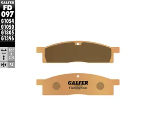 Galfer Bremseklosser, Sinter, Off-Road