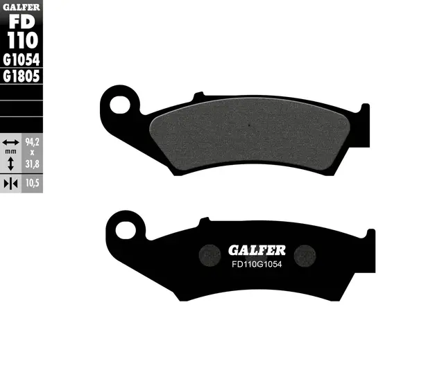 Galfer Bremseklosser, Semi-metall 