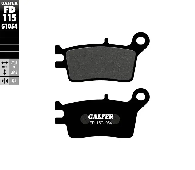 Galfer Bremseklosser, Semi-metall 