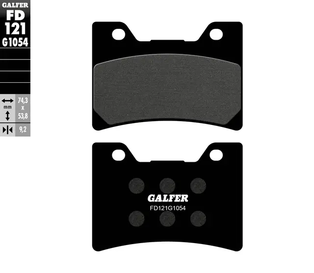 Galfer Bremseklosser, Semi-metall 