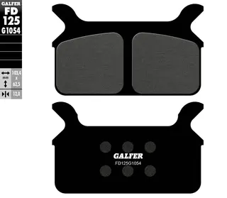Galfer Bremseklosser, Semi-metall