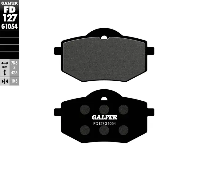 Galfer Bremseklosser, Semi-metall 