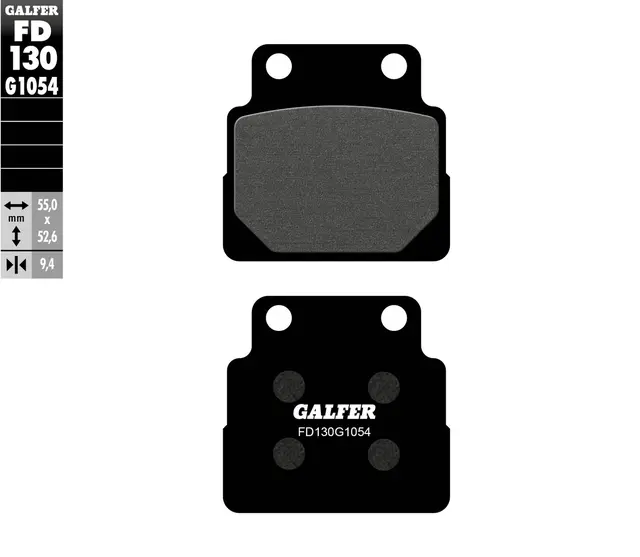 Galfer Bremseklosser, Semi-metall 