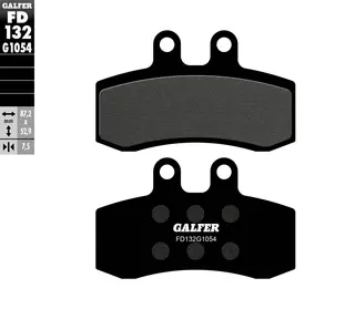 Galfer Bremseklosser, Semi-metall