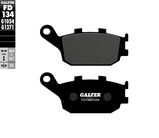 Galfer Bremseklosser, Semi-metall Anbefalt for urban/off-Road/Custom 