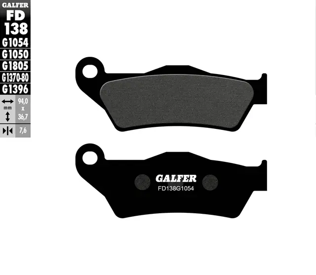 Galfer Bremseklosser, Semi-metall 
