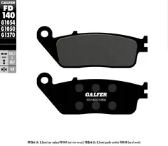 Galfer Bremseklosser, Semi-metall
