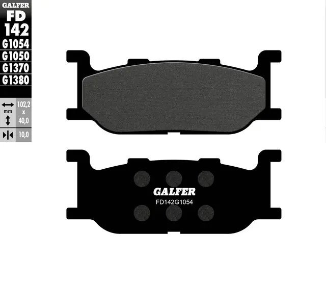 Galfer Bremseklosser, Semi-metall 
