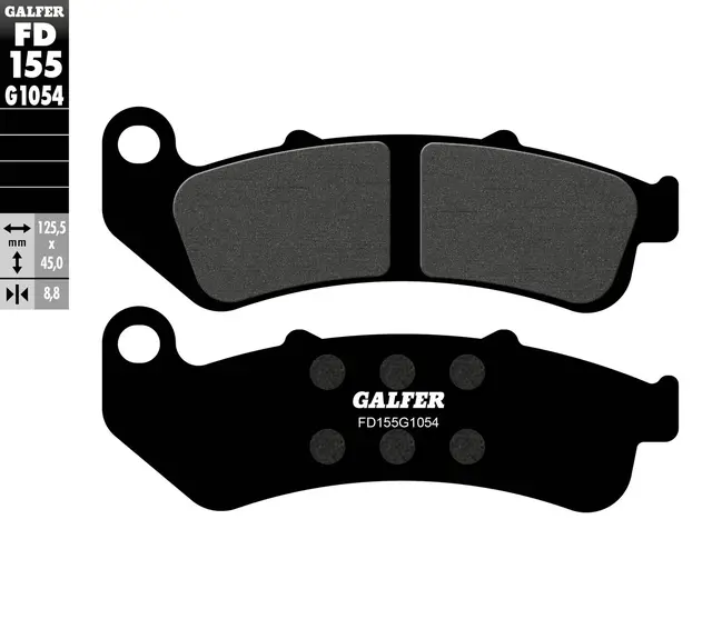 Galfer Bremseklosser, Semi-metall 