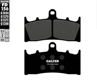 Galfer Bremseklosser, Semi-metall