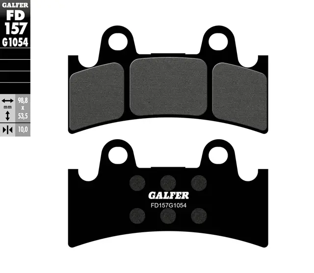 Galfer Bremseklosser, Semi-metall 